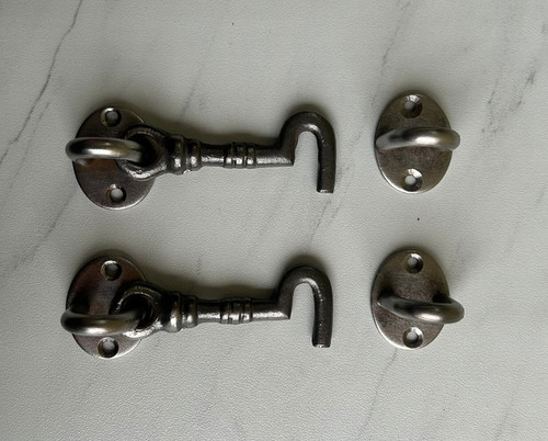 Vintage gusseisen fenster tor - fenster,