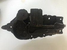 Antik Schloss Tür Truhen