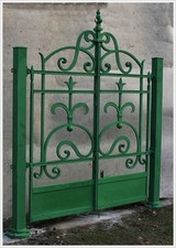 ♛ Antik zweiflügeliges Tor