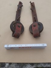 alt Org. 2x Rolltor Beschläge